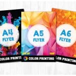 A4 to A5 Leaflets