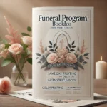 Best Funeral Program Booklet Printing Printing Green Street, London.